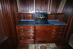 Soapstone sink in pantry