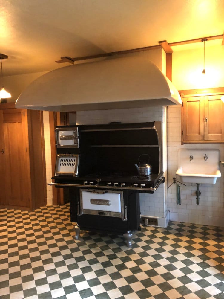 Gamble House Stove Sink