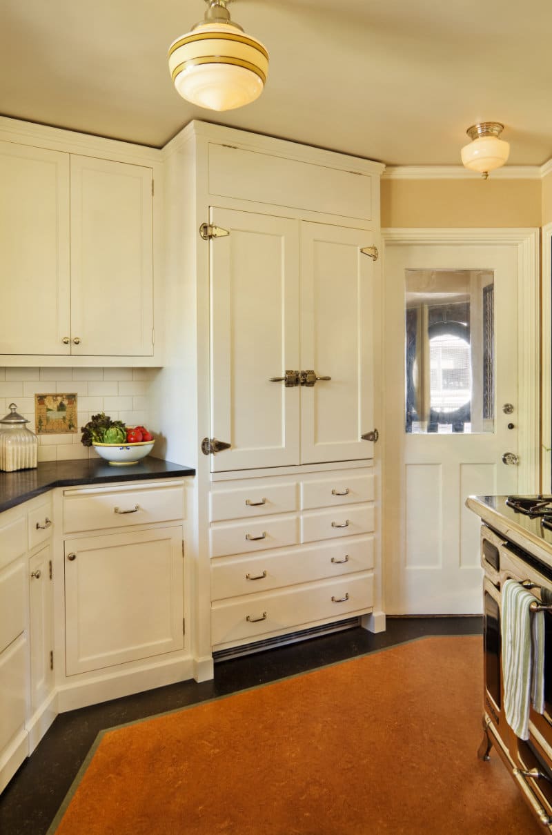 Period home restoration refrigerator