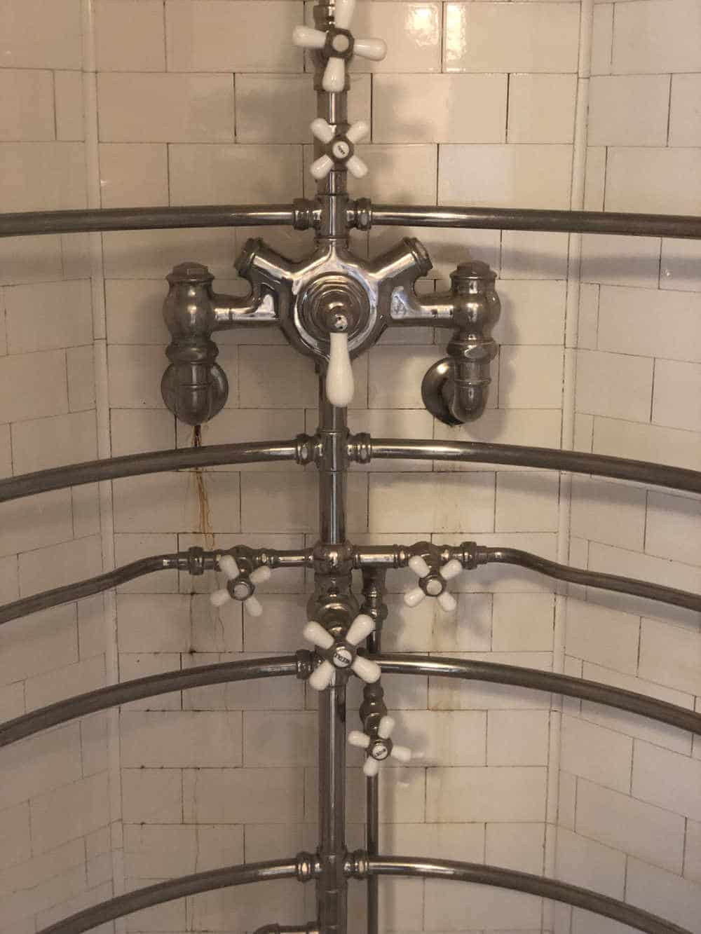 Pittock Mansion Shower